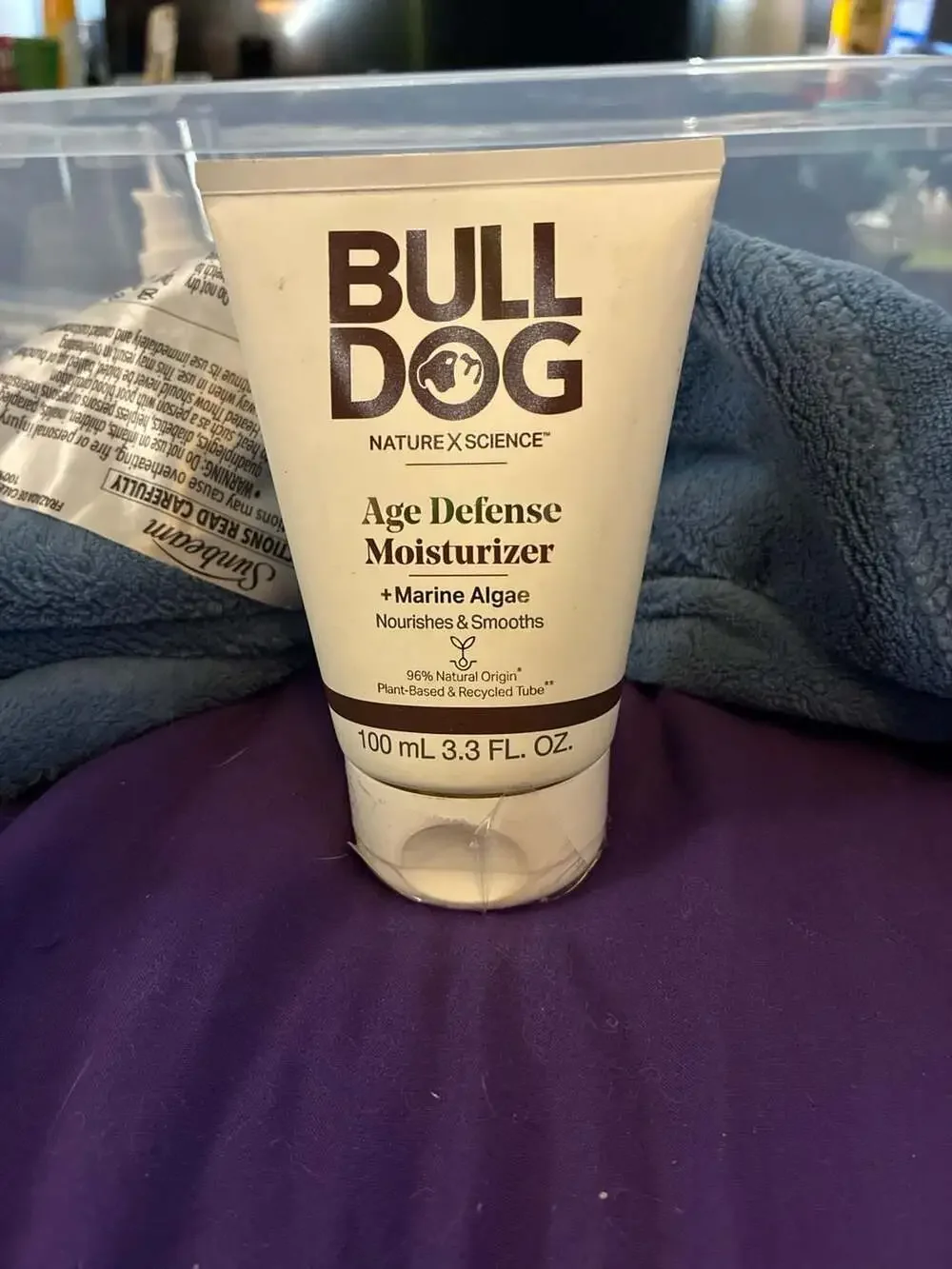 #319 Bulldog Age Defense Moisturizer with Marine Algae, 3.3 fl oz